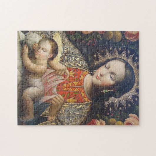 Madonna en Child Legpuzzel (Horizontaal)