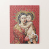 Madonna en Child Legpuzzel (Verticaal)