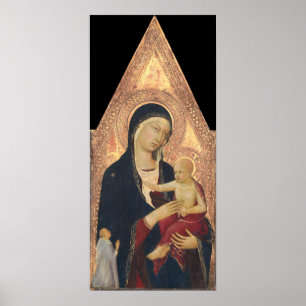 Madonna en Child - Lippo Memmi Fine Art Poster