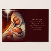 Madonna en Child Luxury Real Folie kerstKaarten Kaarten (Binnen)