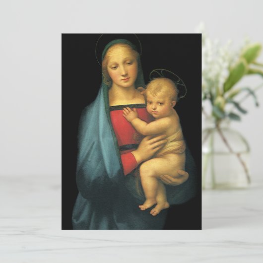 Madonna en Child, Madonna del Granduca van Raphael (Staand voorkant)