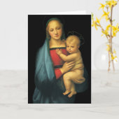 Madonna en Child, Madonna del Granduca van Raphael Kaart (Gele Bloem)