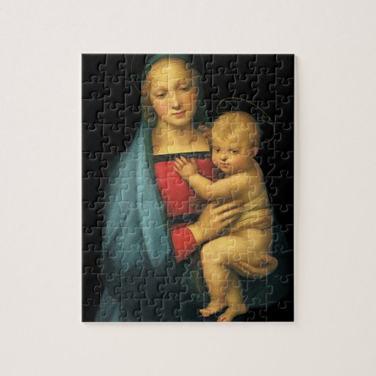Madonna en Child, Madonna del Granduca van Raphael Legpuzzel (Verticaal)