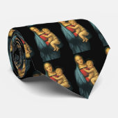 Madonna en Child, Madonna del Granduca van Raphael Stropdas (Opgerold)