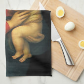 Madonna en Child, Madonna del Granduca van Raphael Theedoek (Quarter Fold)