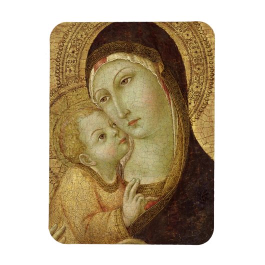 Madonna en Child Magneet (Verticaal)