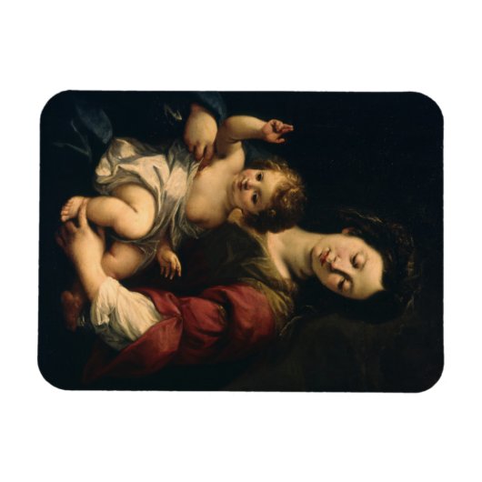 Madonna en Child Magneet (Horizontaal)