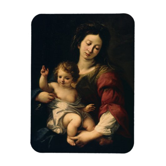Madonna en Child Magneet (Verticaal)