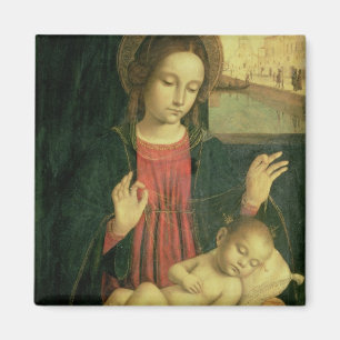 Madonna en Child Magneet