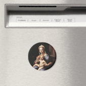 Madonna en Child Magneet (Insitu (Vaatwasser))