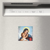 Madonna en Child Magneet (Insitu (Vaatwasser))