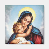Madonna en Child Magneet (Voorkant)