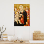 Madonna en Child Matteo di Giovanni Fine Art Poste Poster (Keuken)