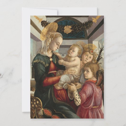 Madonna en Child met Angels | Botticelli (Voorkant)