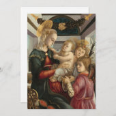 Madonna en Child met Angels | Botticelli (Voorkant / Achterkant)