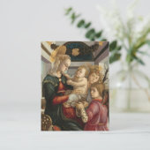 Madonna en Child met Angels | Botticelli Briefkaart (Staand voorkant)