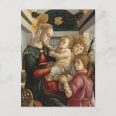 Madonna en Child met Angels | Botticelli Briefkaart (Voorkant)