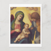 Madonna en Child met Angels c.1510-15 (olie op pa) Briefkaart (Voorkant)