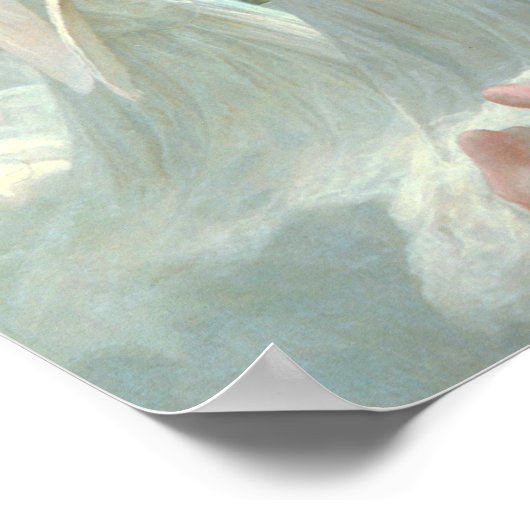 Madonna en Child met Angels Poster (Hoek)