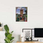 Madonna en Child met St. John de Baptist en Ma Poster (Thuiskantoor)