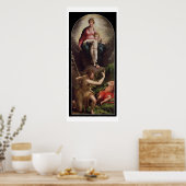 Madonna en Child met St. John en St. Jerome, 15 Poster (Keuken)