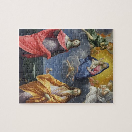 Madonna en Child met St. Lucy en Mary Magdalene Legpuzzel (Horizontaal)