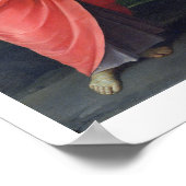 Madonna en Child met St. Lucy en Mary Magdalene Poster (Hoek)