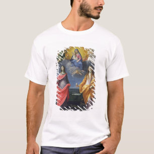 Madonna en Child met St. Lucy en Mary Magdalene T-shirt