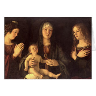 Madonna en Child met St. Mary Magdalene en St.