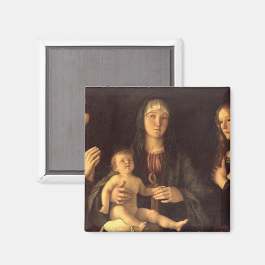 Madonna en Child met St. Mary Magdalene en St. Magneet (Voorkant / Achterkant)