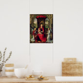 Madonna en Child met twee Angels Poster (Keuken)