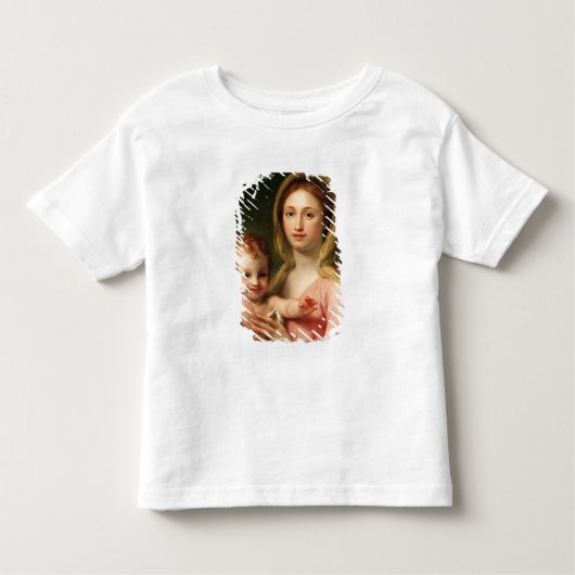 Madonna en Child met Two Angels, 1770-73 Kinder Shirts (Voorkant)