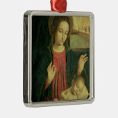 Madonna en Child Metalen Ornament (Rechts)