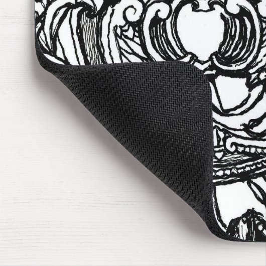 Madonna en Child Mousepad Muismat (Hoek)