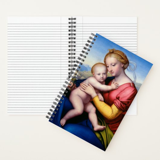 Madonna en Child Notitieboek (Binnen)