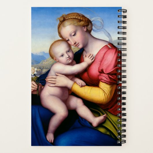 Madonna en Child Notitieboek (Achterkant)