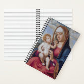 Madonna en Child Notitieboek (Binnen)