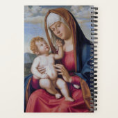 Madonna en Child Notitieboek (Achterkant)