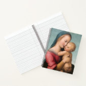 Madonna en Child Notitieboek (Binnen)
