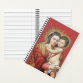 Madonna en Child Notitieboek (Binnen)