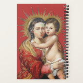 Madonna en Child Notitieboek (Achterkant)