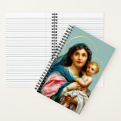 Madonna en Child Notitieboek (Binnen)