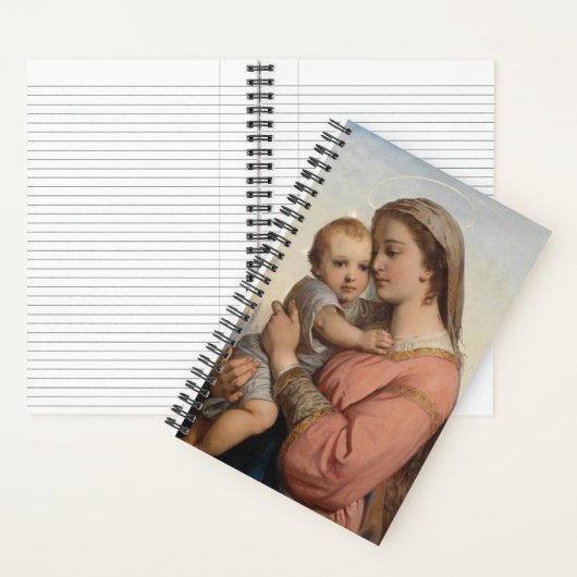 Madonna en Child Notitieboek (Binnen)