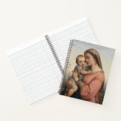 Madonna en Child Notitieboek (Binnen)