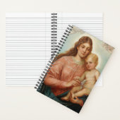 Madonna en Child Notitieboek (Binnen)