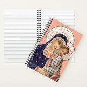 Madonna en Child Notitieboek (Binnen)