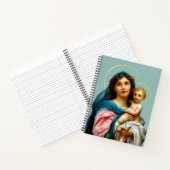 Madonna en Child Notitieboek (Binnen)