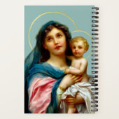 Madonna en Child Notitieboek (Achterkant)