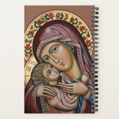 Madonna en Child Notitieboek (Achterkant)