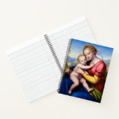 Madonna en Child Notitieboek (Binnen)
